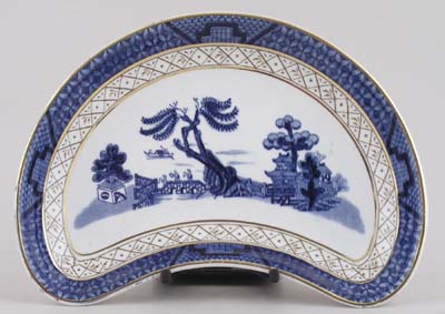 Crescent Side Dish c1920s